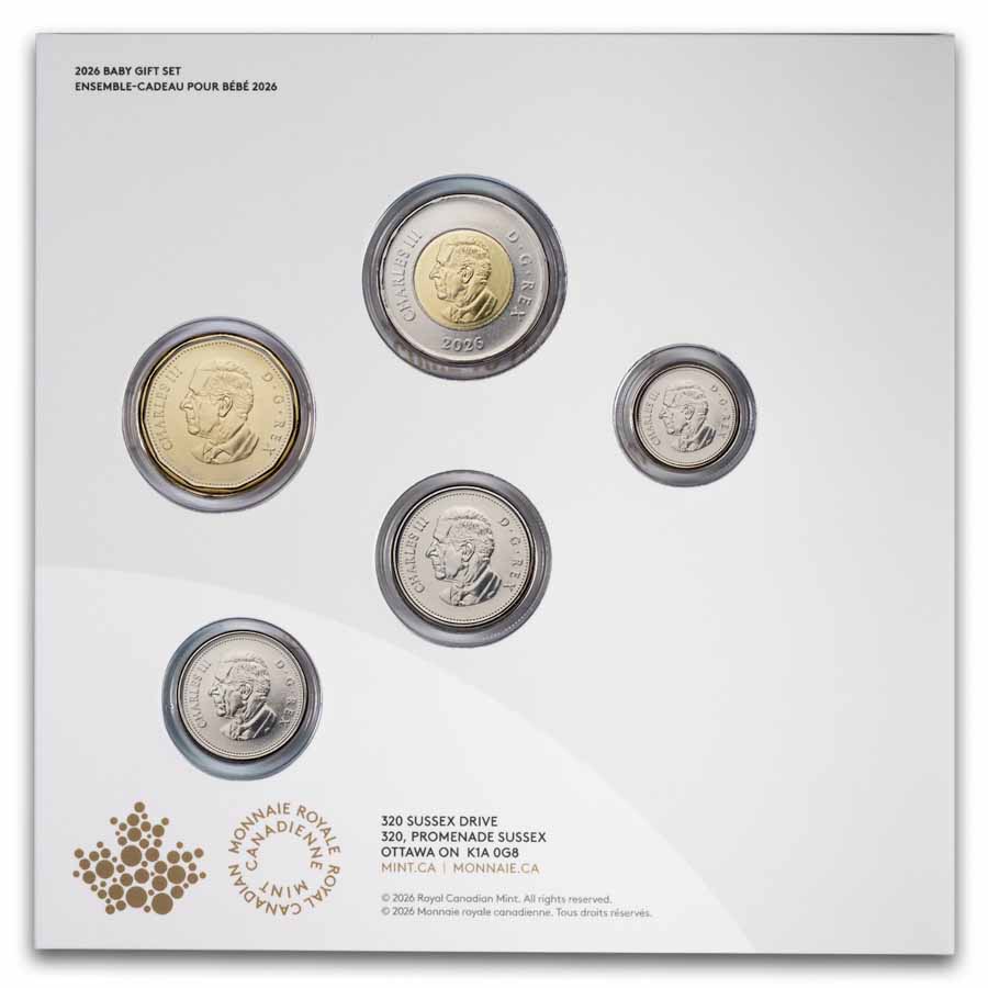 カナダ造幣局発行 セイウチの親子 記念＆切手セット 2005年 2026 Canada Baby Gift Set (In Card) | eBay